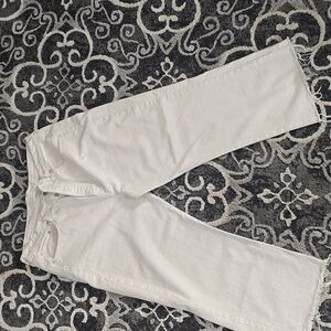 American Eagle size 20 cream capris